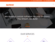 Tablet Screenshot of faztrack.com